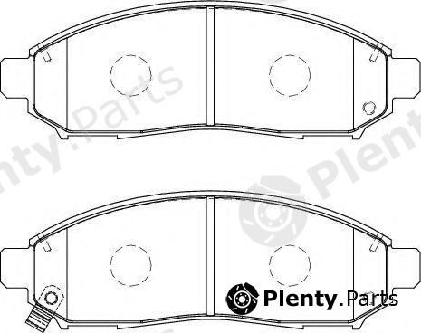  JURID part 573431J Brake Pad Set, disc brake