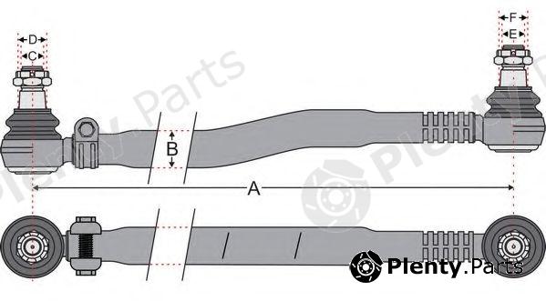  JURATEK part JSS1309 Centre Rod Assembly