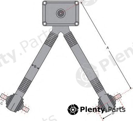 JURATEK part JSS1402 Track Control Arm