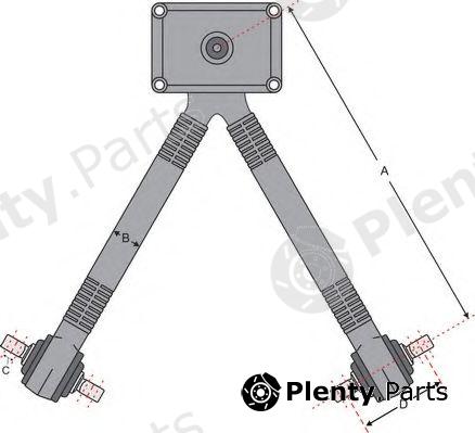  JURATEK part JSS1403 Track Control Arm
