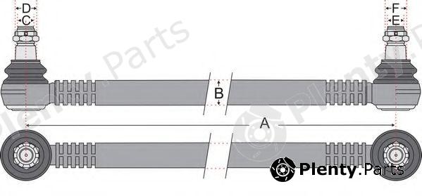  JURATEK part JSS1436 Rod/Strut, stabiliser