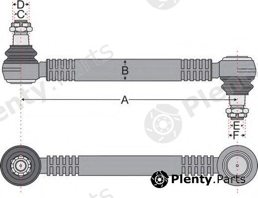  JURATEK part JSS1439 Rod/Strut, stabiliser