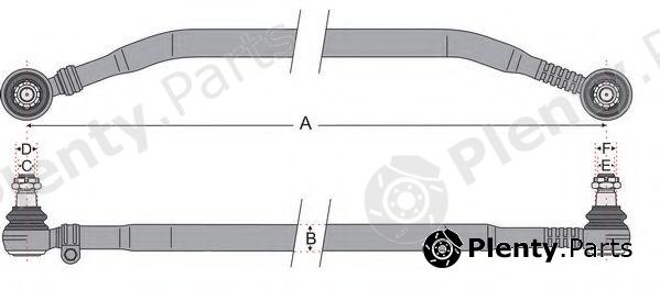  JURATEK part JSS1450 Rod Assembly
