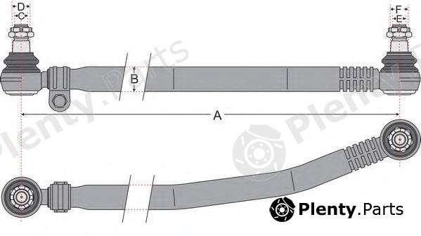  JURATEK part JSS1504 Rod Assembly