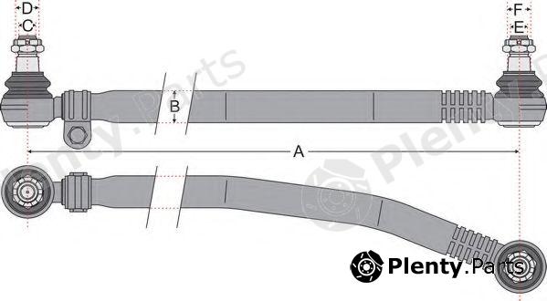  JURATEK part JSS1505 Rod Assembly