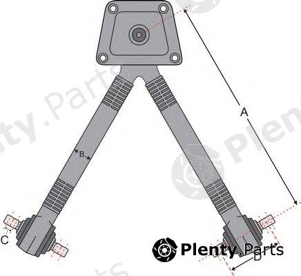 JURATEK part JSS1709 Track Control Arm