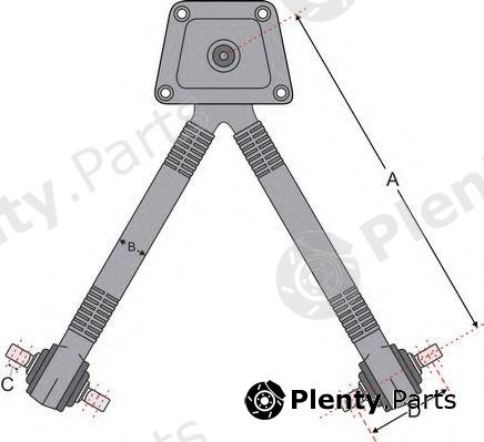  JURATEK part JSS1710 Track Control Arm