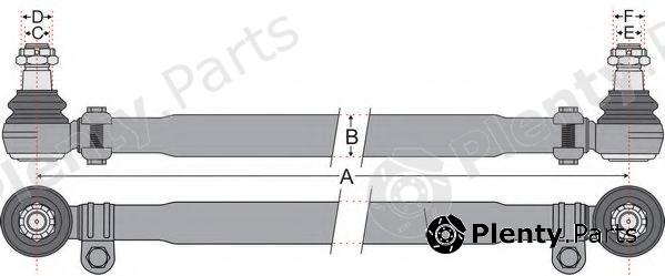 JURATEK part JSS1713 Rod Assembly