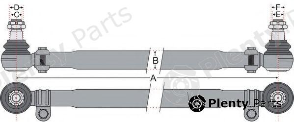  JURATEK part JSS1813 Rod Assembly
