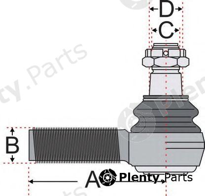  JURATEK part JSS2126 Tie Rod End