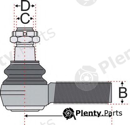  JURATEK part JSS2130 Tie Rod End