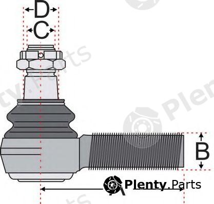  JURATEK part JSS2404 Tie Rod End