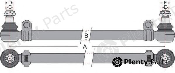  JURATEK part JSS1718 Rod Assembly