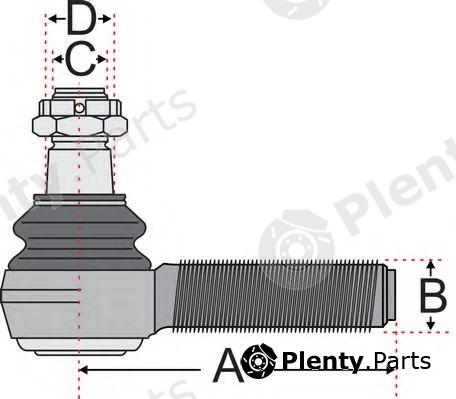  JURATEK part JSS2418 Tie Rod End