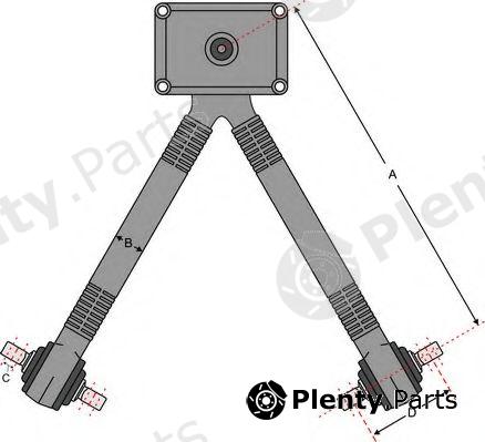  JURATEK part JSS1336 Track Control Arm