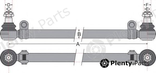  JURATEK part JSS1530 Centre Rod Assembly