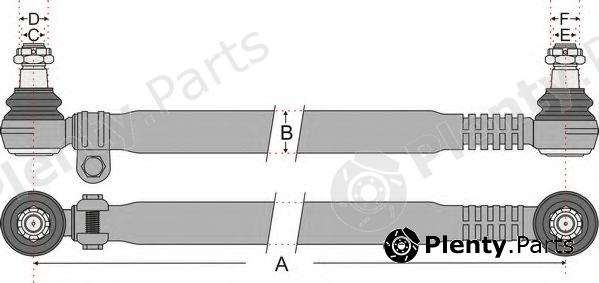  JURATEK part JSS1606 Centre Rod Assembly