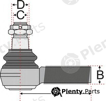  JURATEK part JSS2145 Tie Rod End