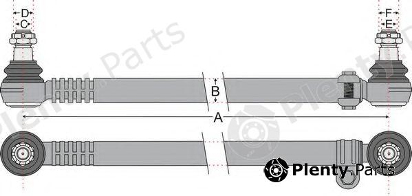  JURATEK part JSS1723 Centre Rod Assembly