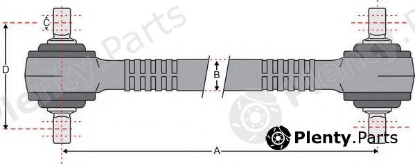  JURATEK part JSS1621 Track Control Arm