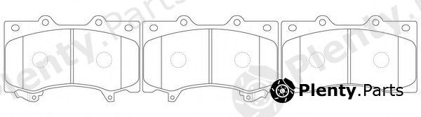  FIT part FP0030 Brake Pad Set, disc brake