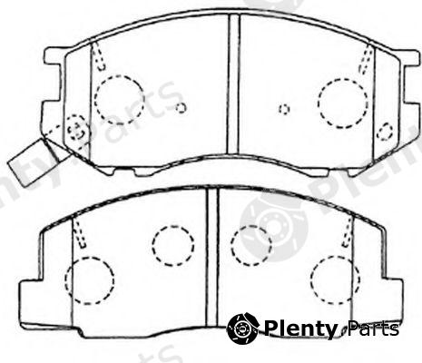  FIT part FP0263 Brake Pad Set, disc brake