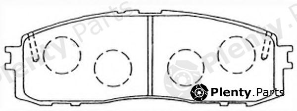  FIT part FP0304 Brake Pad Set, disc brake