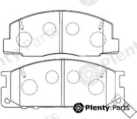  FIT part FP0355 Brake Pad Set, disc brake