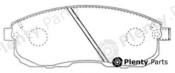  FIT part FP0430 Brake Pad Set, disc brake