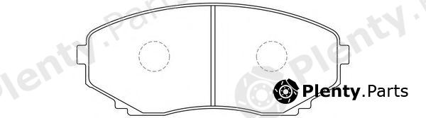  FIT part FP0551 Brake Pad Set, disc brake