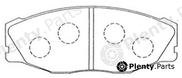  FIT part FP0604 Brake Pad Set, disc brake