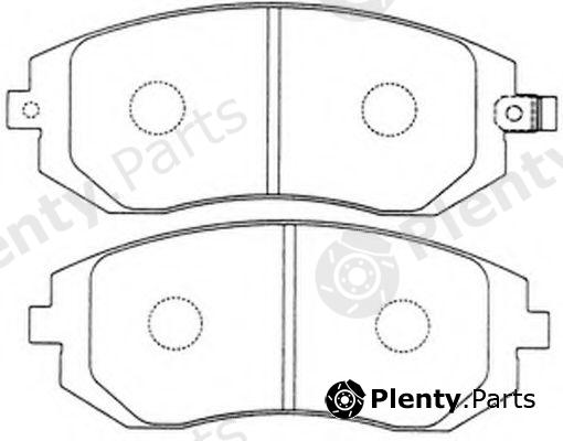  FIT part FP0929 Brake Pad Set, disc brake