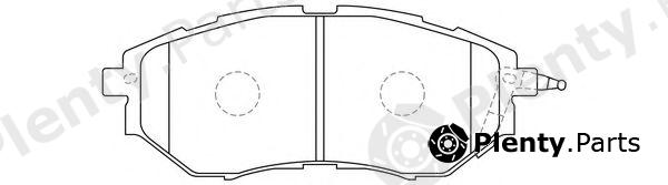  FIT part FP1078 Brake Pad Set, disc brake