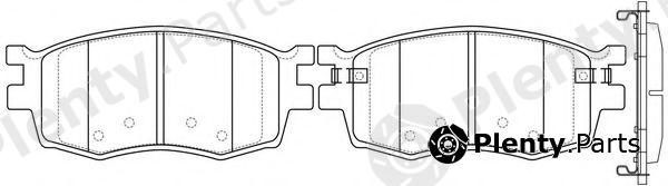  FIT part FP1156 Brake Pad Set, disc brake
