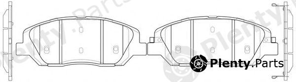  FIT part FP1202 Brake Pad Set, disc brake