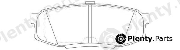  FIT part FP1304 Brake Pad Set, disc brake