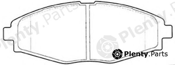  FIT part FP1321 Brake Pad Set, disc brake