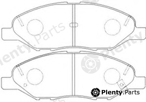  FIT part FP1345 Brake Pad Set, disc brake