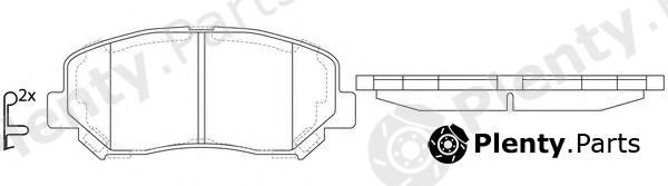  FIT part FP1623 Brake Pad Set, disc brake