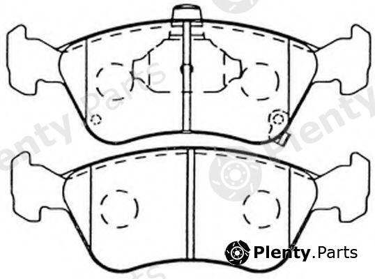  FIT part FP1822 Brake Pad Set, disc brake