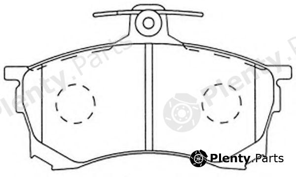 FIT part FP3123 Brake Pad Set, disc brake