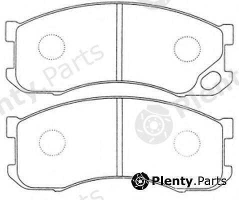 FIT part FP3130 Brake Pad Set, disc brake