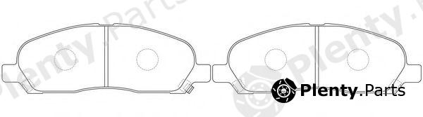  FIT part FP3134 Brake Pad Set, disc brake