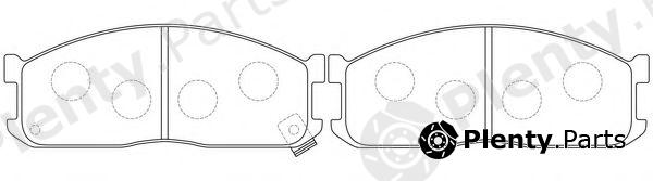  FIT part FP5152 Brake Pad Set, disc brake
