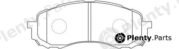  FIT part FP7177 Brake Pad Set, disc brake