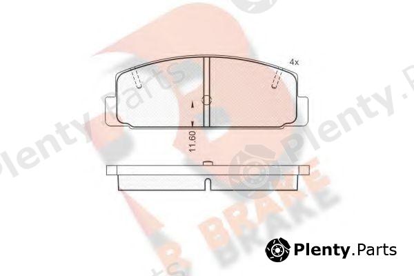  R BRAKE part RB0785 Brake Pad Set, disc brake