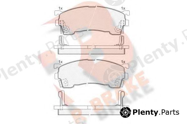  R BRAKE part RB0971 Brake Pad Set, disc brake
