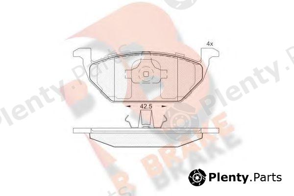  R BRAKE part RB1184 Brake Pad Set, disc brake