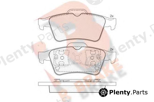  R BRAKE part RB1433 Brake Pad Set, disc brake