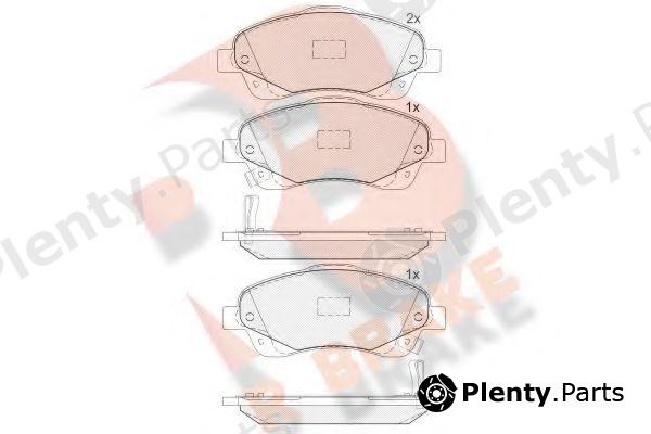  R BRAKE part RB1573 Brake Pad Set, disc brake